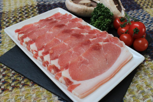 Dry Cured Bacon £14.75kg