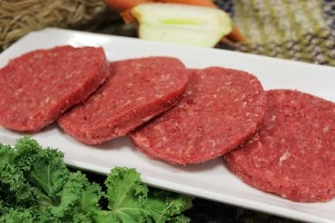 Caramelised Red Onion Beef Burgers