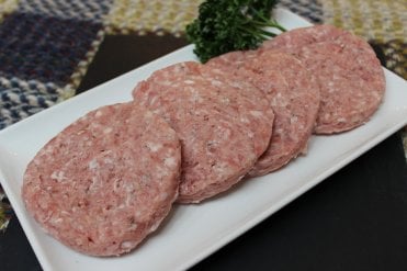 Pork & Apple Burgers
