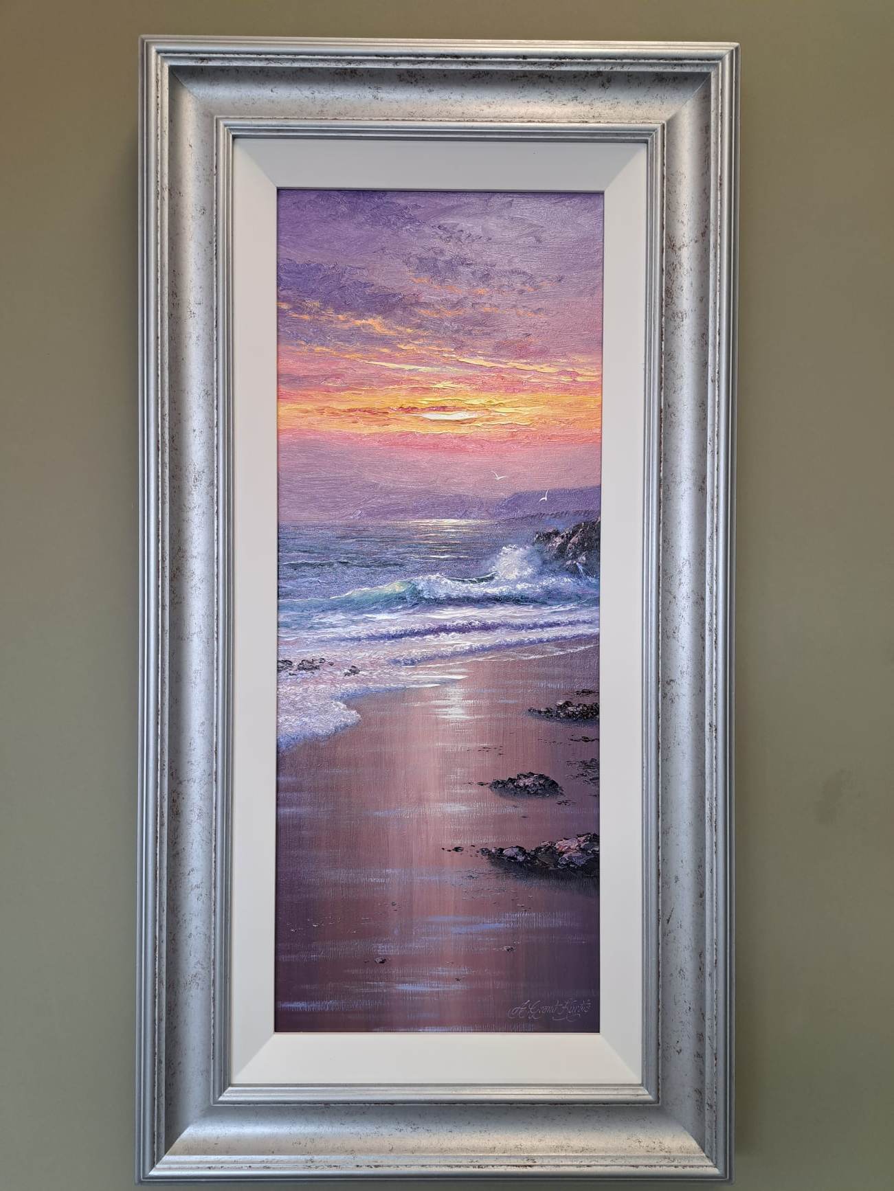Evening Tide - Original 30 x 12
