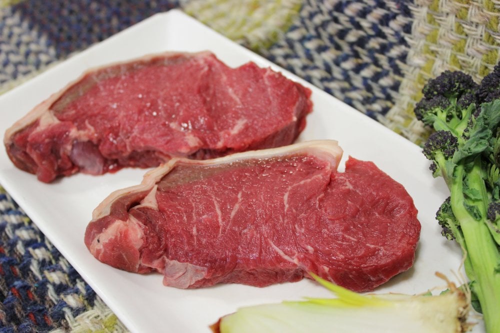 Grass Fed Sirloin Beef Steak (Pack of 2, approx 550g)