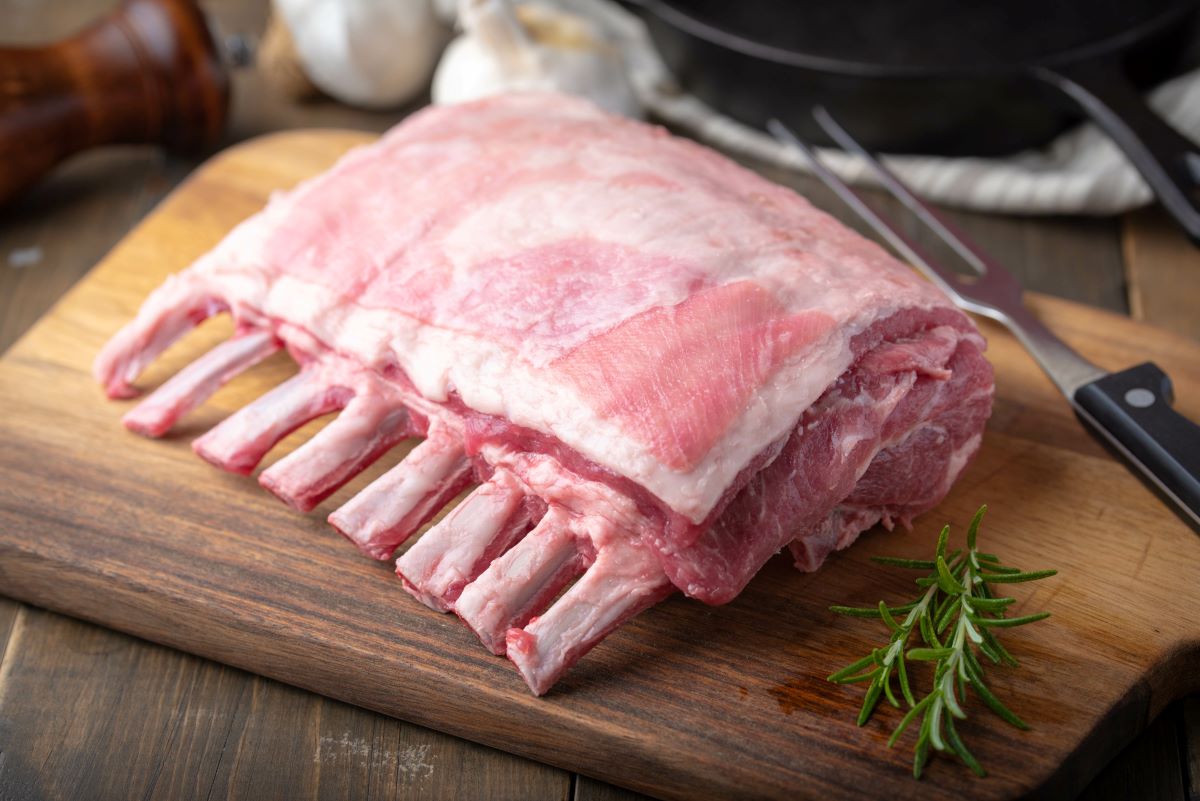 Christmas - Rack of Lamb £21.00 Kg Approx. 1.0kg - 1.2kg