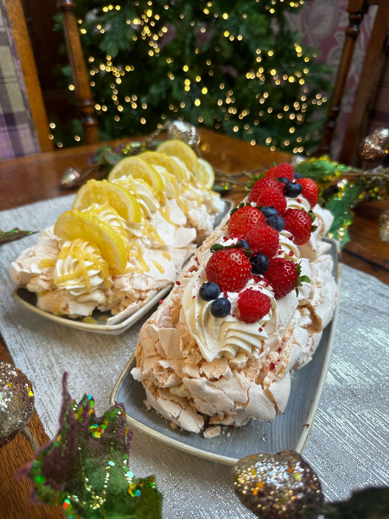 Christmas - Fresh Cream Roulade's