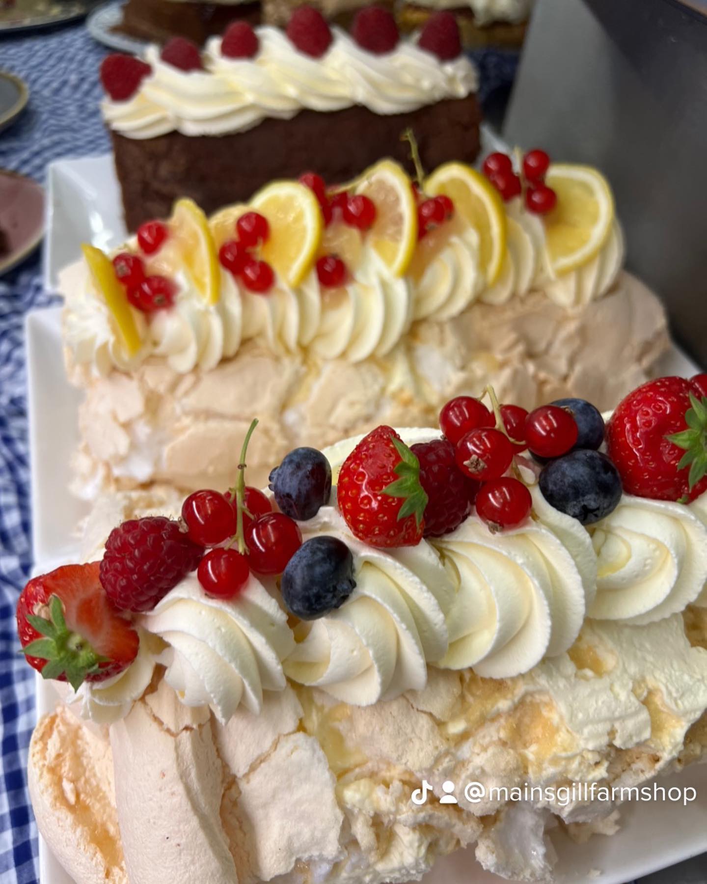 Christmas - Fresh Cream Roulade's