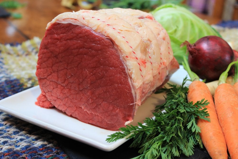 Christmas - Grass Fed Topside Beef Joint £16.50kg