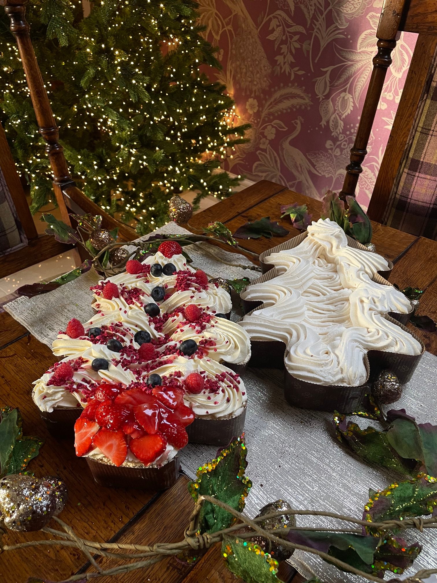 Christmas Tree Meringue