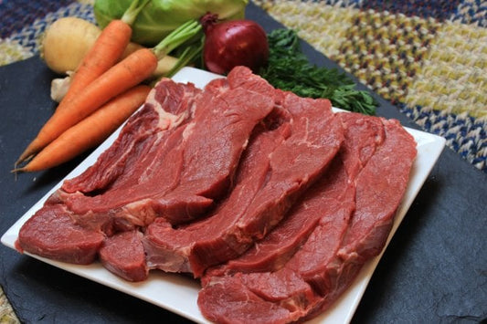 Grass Fed Braising Steak £12.95kg