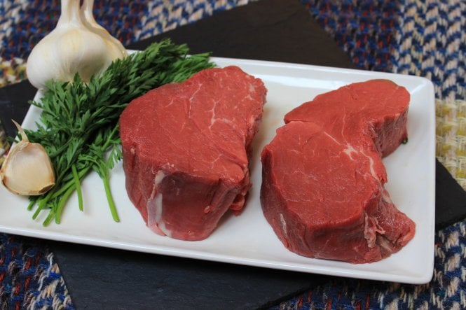 Grass Fed Fillet Steak (Pack of 2, approx 500g)