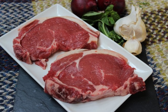 Extra Mature Grass Fed Rib Eye Steak (approx 275g)